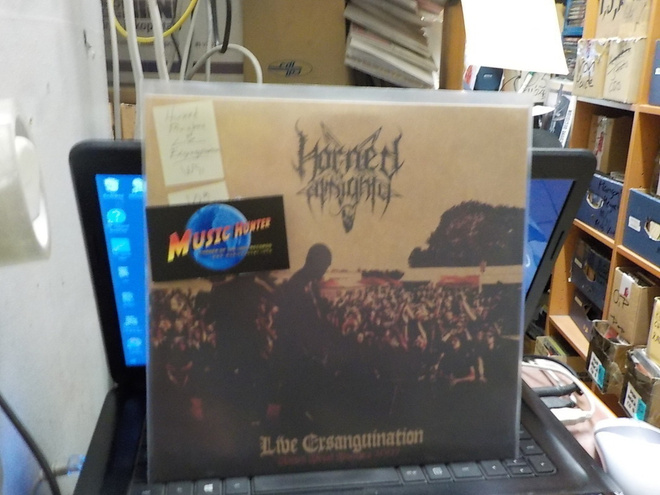 HORNET ALMIGHTY - LIVE ERSANGUINATION 10" GER 2007 UUSI