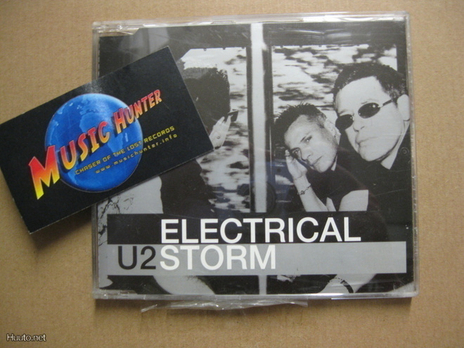 U2 - ELECTRICAL STORM-AUSSI PAINOS-UUSI CDS SLIM CASE
