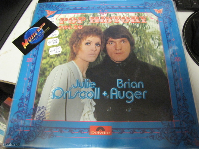 JULIE PRISCOLL & BRIAN AUGER-POP HISTORY VOL 26 2LP EX+/EX+