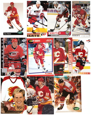 11 x GARY ROBERTS Flyers, Hurricanes