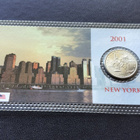 US State Quarters, New York 2001 kortissa, UNC - pikkukuva 1