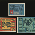 Saksa Notgeld 10, 25, 50 Pfg, Neuhaus 1921 - pikkukuva 1