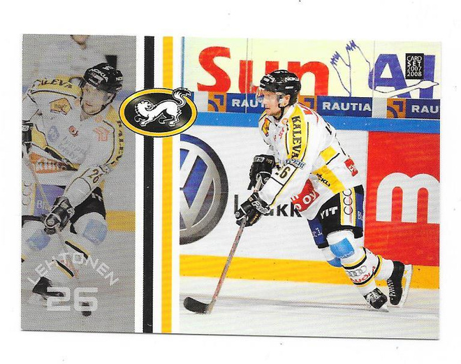2007-08 CardSet #260 Mikko Lehtonen Kärpät