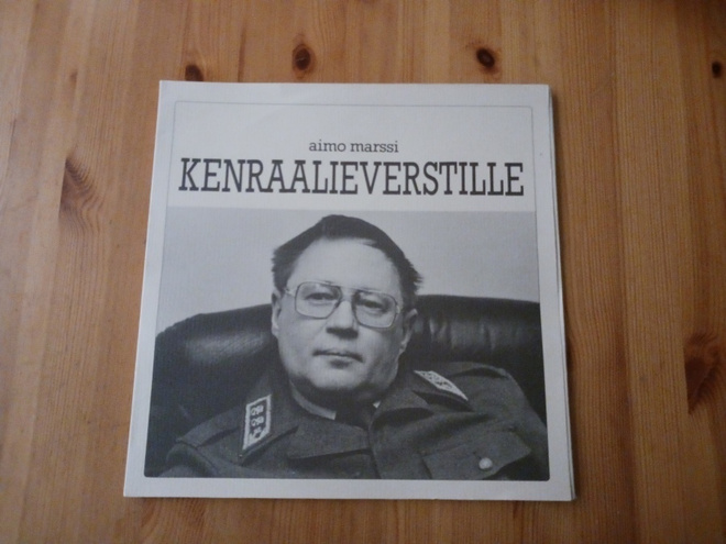 Aimo Marssi Kenraalieverstille 12"  1981 super rare!