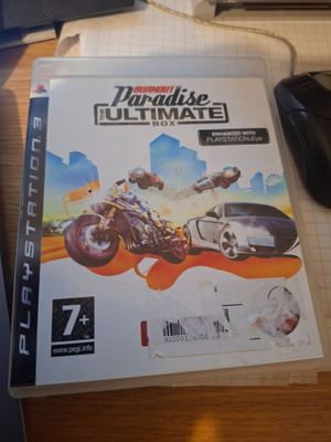 PS3 Burnout Paradise the Ultimate Box CIB