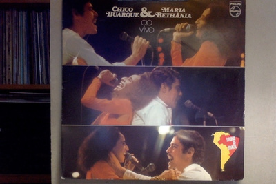 CHICO BUARQUE & MARIA BETHÄNIA :: Ao  Vivo :: VINYYLI  LP !!