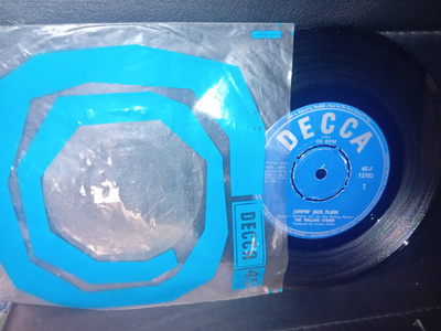 7" single The Rolling Stones  : Jumpin' Jack Flash ( SIS POS