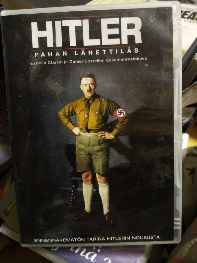 Dvd : Hitler pahan lähettiläs ( SIS POSTIKULU  )