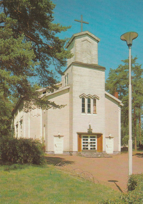 KIRKKOKORTTI - VALKEAKOSKEN VANHAKIRKKO - 1