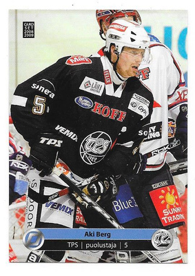 2008-09 CardSet #63 Aki Berg TPS