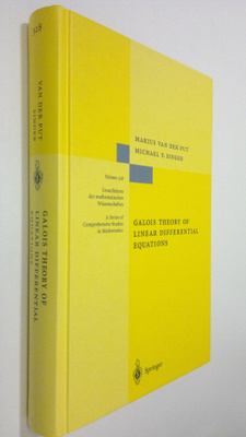 Marius van der Put : Galois Theory of Linear Differential...
