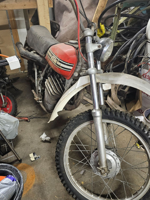 Ktm gs125 Enduro projekti