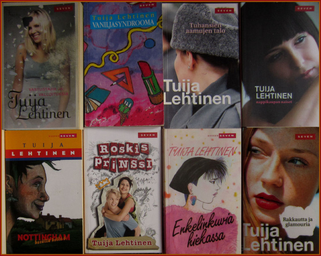 9 kpl erilaisia Tuija Lehtisen kirjoja