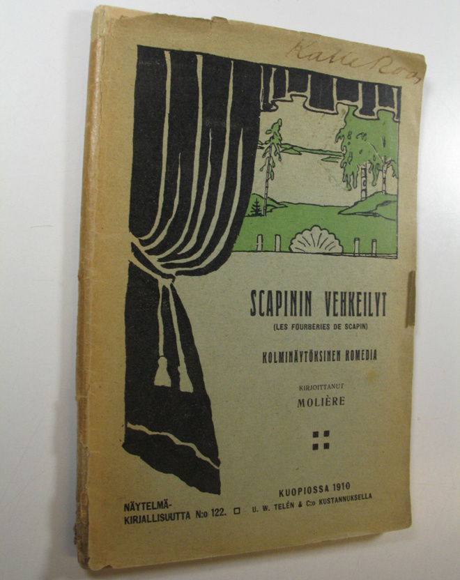 Moliere : Scapinin vehkeilyt : kolminäytöksinen komedia