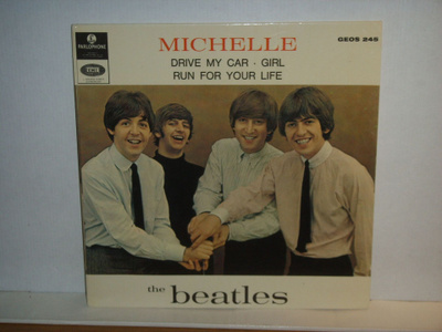 The Beatles EP Michelle (1966 Sweden)