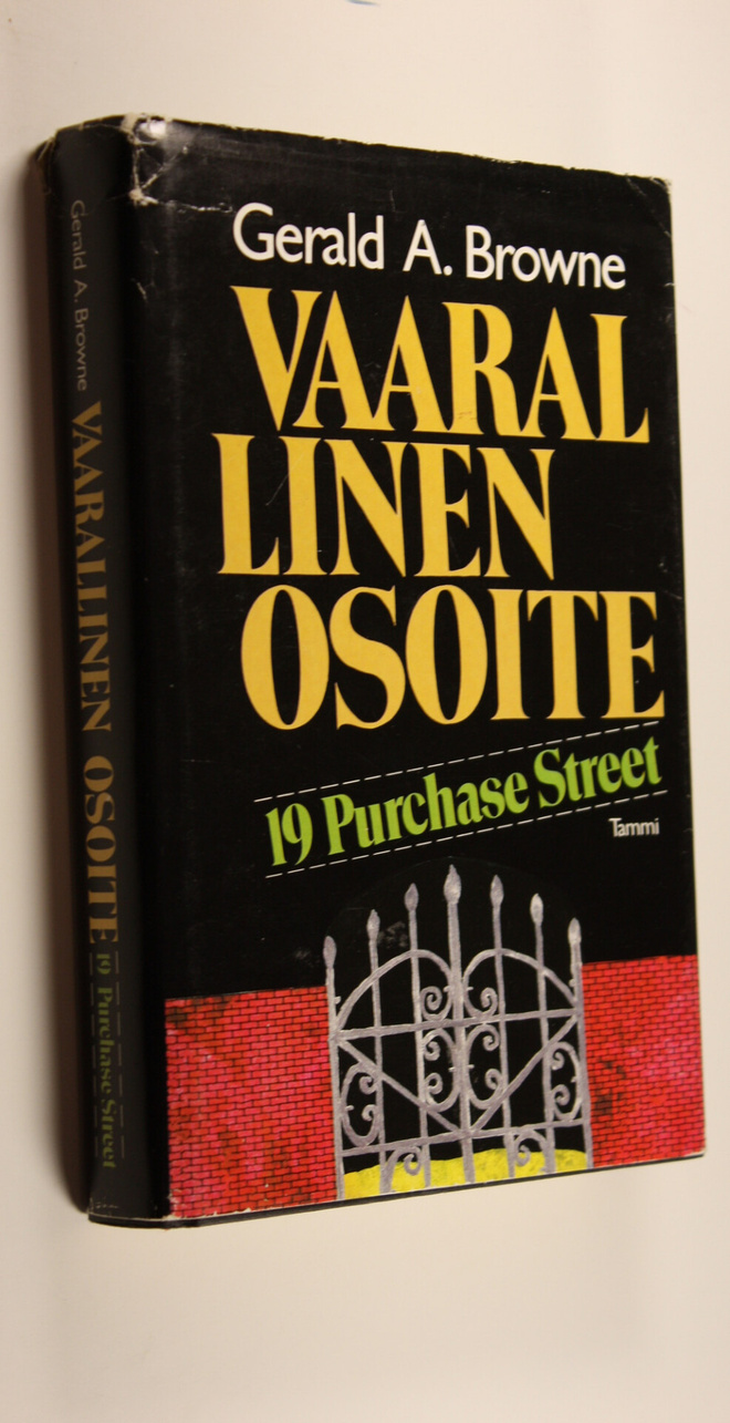 Gerald Browne : Vaarallinen osoite