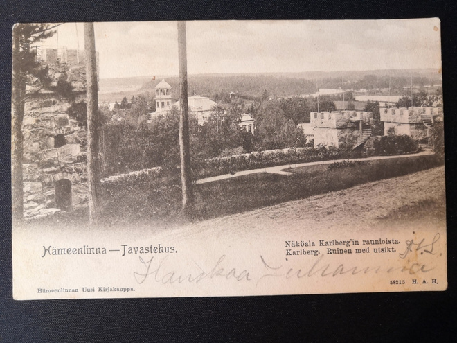 VANHA Postikortti Hämeenlinna ennen-1905