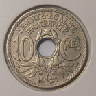 France. 10 centimes 1921. - pikkukuva 1