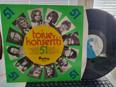 TOIVEKONSERTTI 51, LP -73 UPEA KUNTO !!