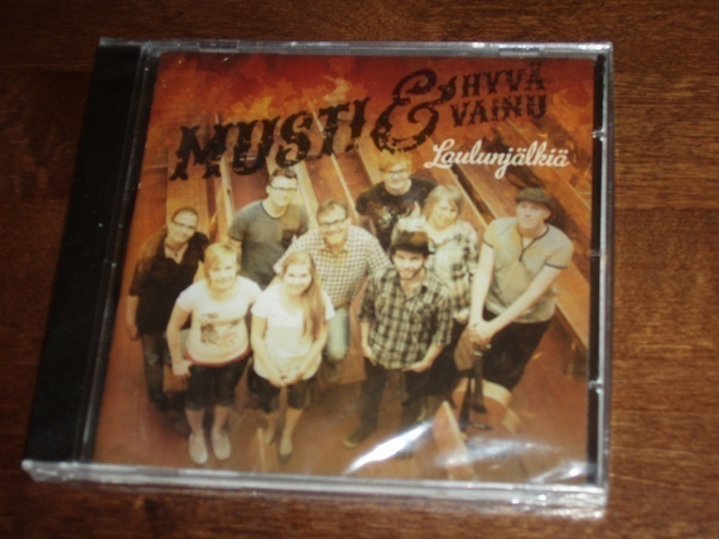 CD Laulunjälkiä - Musti & Hyvä Vainu (Uusi)
