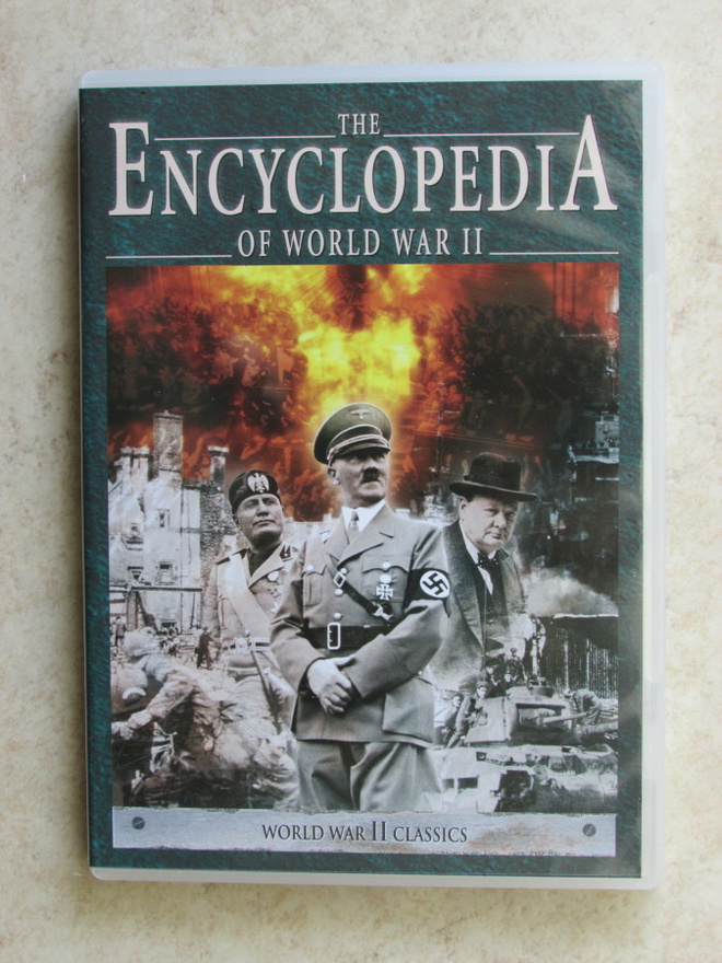The Encyclopedia of World War 2, 3 x DVD.
