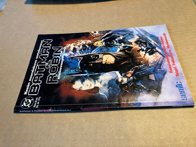 DC BATMAN & ROBIN ELOKUVASPESIAALI HYVÄ