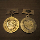 CCCP: kaksi vintage XXX-vuotis mitalia/pinssiä - pikkukuva 2