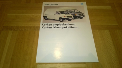 Esite Volkswagen Transporter T4, 1993. VW