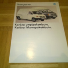 Esite Volkswagen Transporter T4, 1993. VW - pikkukuva 1