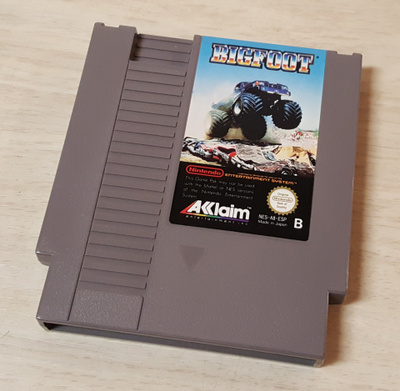 NES: Bigfoot (PAL B -versio)