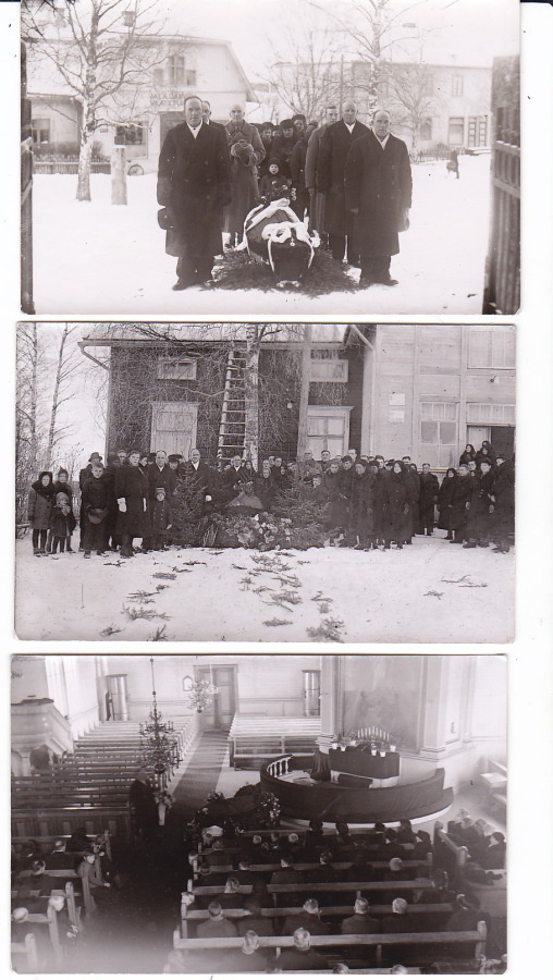 2 VANHAA Valokuvaa Postikorttia Jalasjärvi n. 1930-l