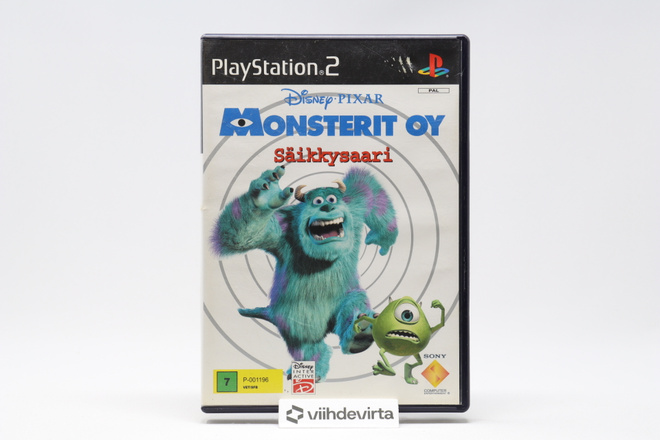 Disney/Pixar Monsterit Oy Säikkysaari - PS2