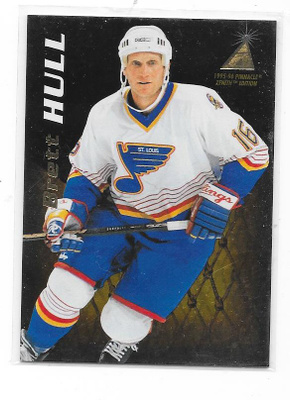 1995-96 Zenith #1 Brett Hull St Louis Blues
