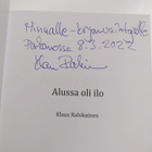 Klaus Rahikainen : Alussa oli ilo (signeerattu, tekijän o... - pikkukuva 3