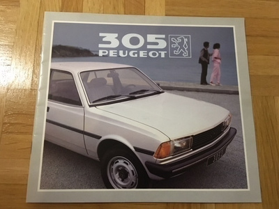 Esite Peugeot 305, 1982