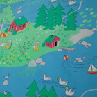 Lasten retrokangas retroverho Finlayson - pikkukuva 5
