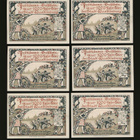 Saksa Notgeld 6 x 50 Pfg, Quedlinburd 1922 - pikkukuva 2