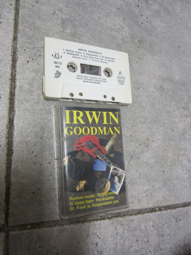 IRWIN GOODMAN - C-KASETTI : 9212 MC