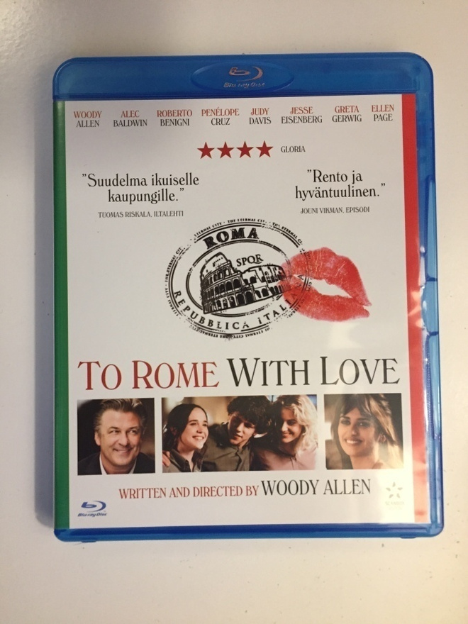 To Rome With Love (Blu-ray) Woody Allen (2012) Ellen Page