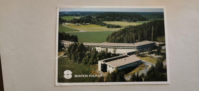 SIUNTION Kylpylä, Siuntio, kulkenut postikortti