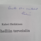 Kalevi Heikkinen : Jää helliin terveisiin (signeerattu, t... - pikkukuva 3
