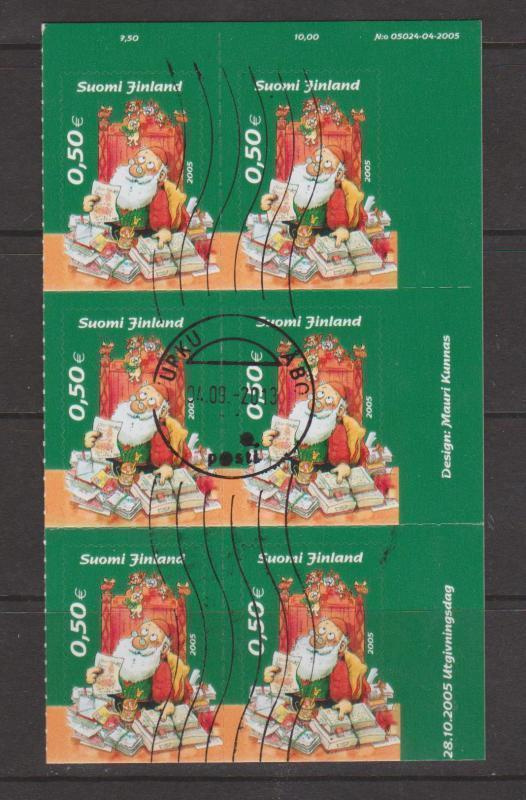 2005 Joulu 0,50€ leimattu 6-lo LaPe 1760