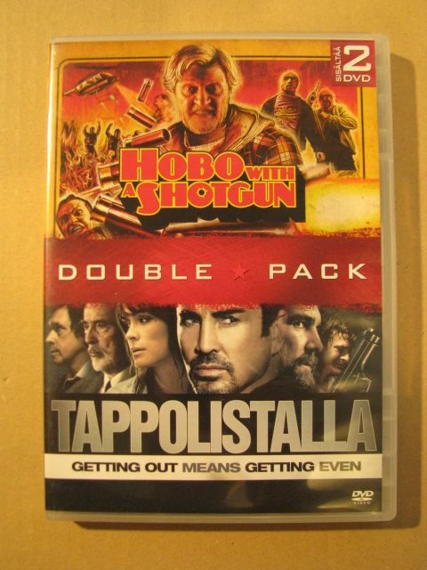 HOBO WITH A SHOTGUN & TAPPOLISTALLA ( tupla-dvd )