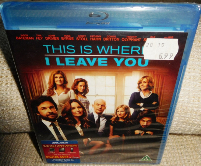 This Is Where I Leave You (muoveissa) Blu-ray