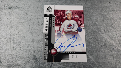 Sampo Ranta 2021-22 SP Authentic Future Watch Auto Retro /90