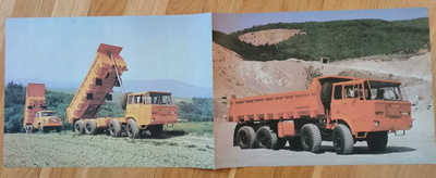 1980 Tatra 813 S1 8x8 esite - KUIN UUSI - kuorma-auto truck