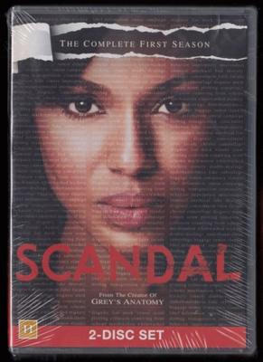 Scandal: Kausi 1 (2DVD) poliittinen draamasarja (UUSI)