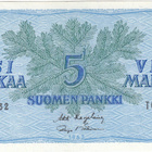 5 Markkaa 1963 Litt.A T-sarjaa, kl.8 - pikkukuva 1