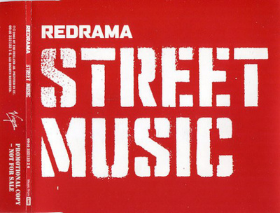 Redrama • Street Music PROMO CDr-Single