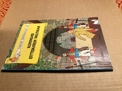 TINTIN SEIKKAILUT 19 KUNINGAS OTTOKARIN VALTIKKA